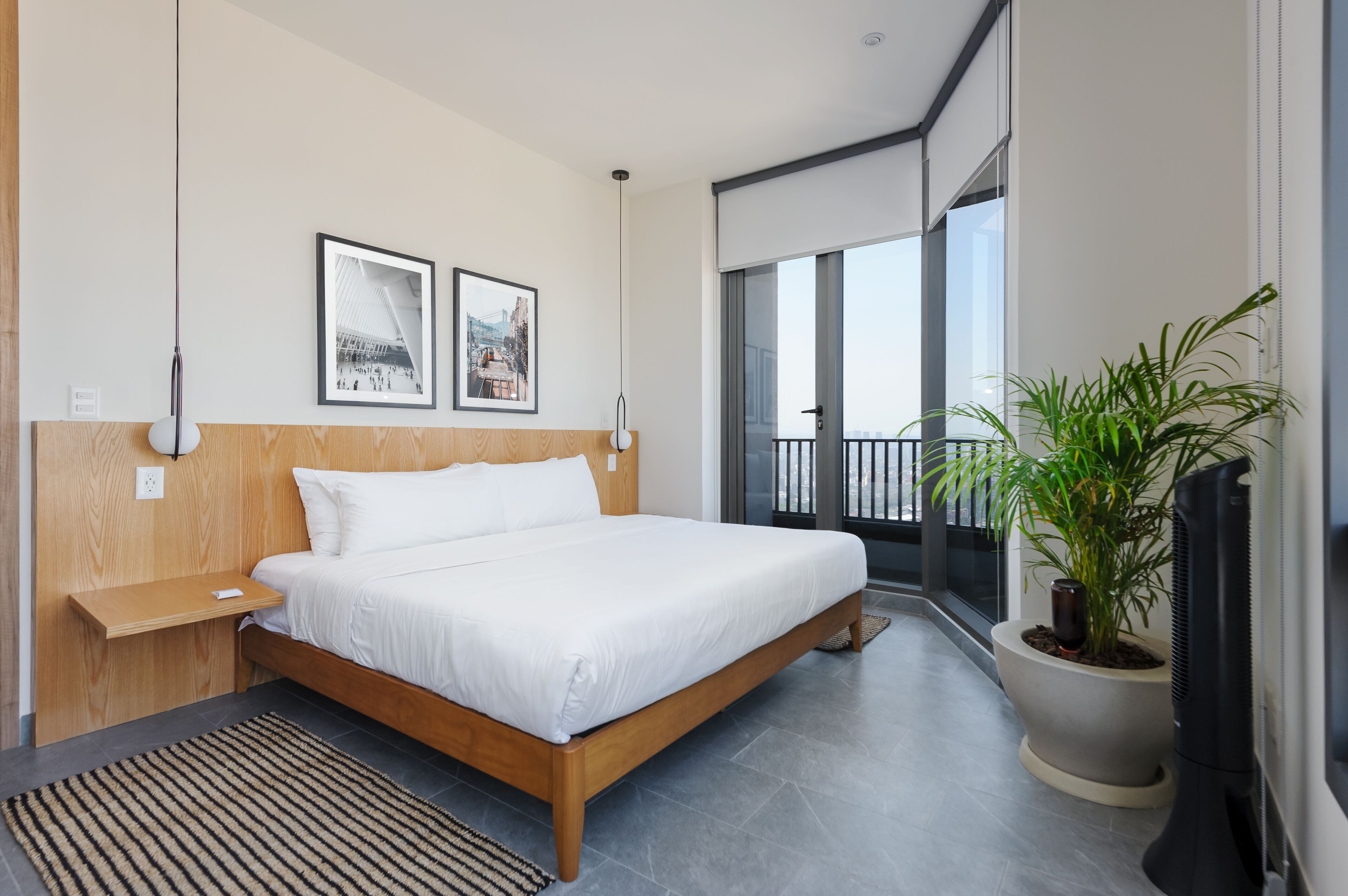 Apartamento, 2 quartos, acesso à piscina, vista para a cidade (2BR) | Roupas de cama antialérgicas, ferros/tábuas de passar roupa