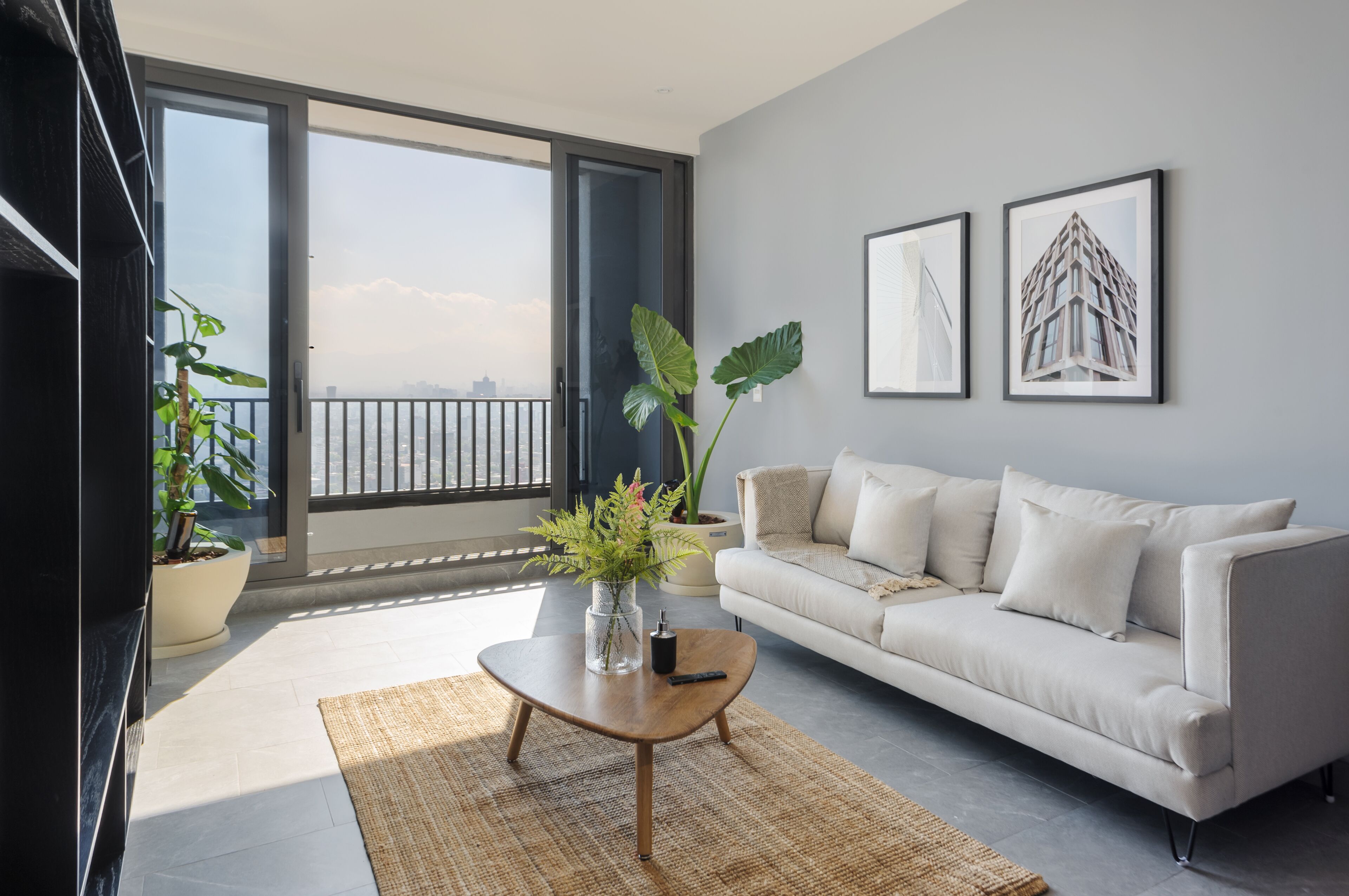 Apartamento, 2 quartos, acesso à piscina (3608) | Área de estar | Smart TV