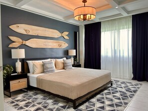 2 室のベッドルーム、デスク、アイロン / アイロン台、旅行用ベビーベッド