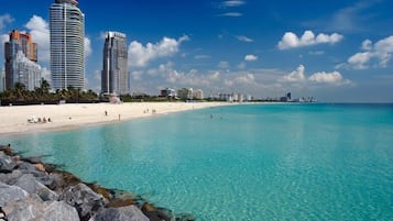 Vista a la playa o al mar