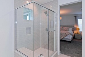 Shower, towels