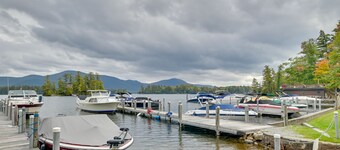 Lake George Waterfront Cabin w/ On-Site Marina!