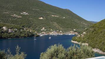 Blick von der Unterkunft