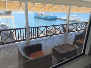 Apartment, Balcony, Sea View | Terrace/patio - Eastern Harbor Resort (Isla de Utila)