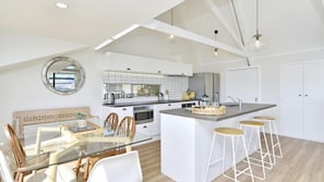 Dining - Akaroa Harbour View - Experience Tranquility in Newly Renovated 3-Bedroom Home (Akaroa)