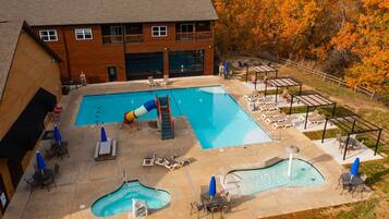Indoor pool, a heated pool
