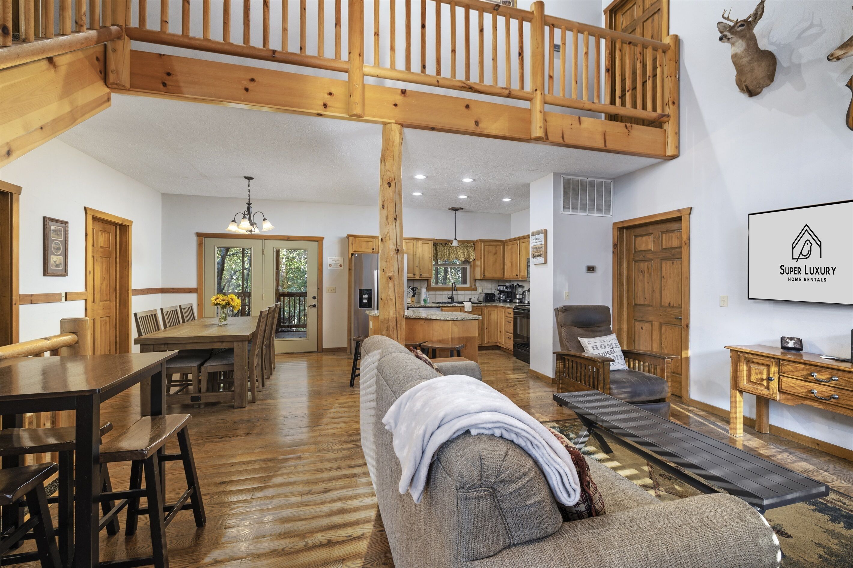 Smart-TV, Kamin, Tischfußball