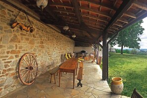 Restauration en plein air