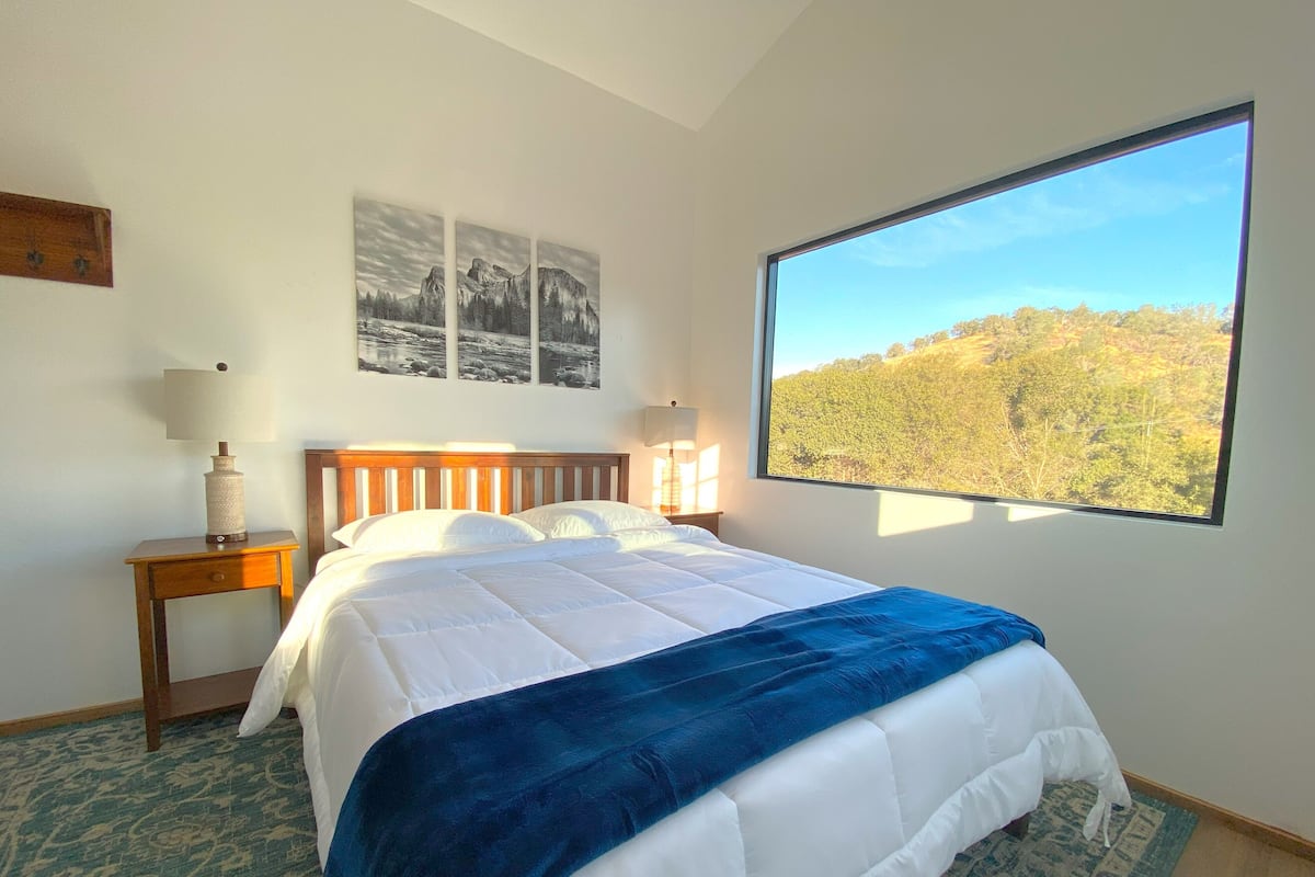 Cabaña estándar, patio, vista a la colina | 1 habitación y ropa de cama hipoalergénica
