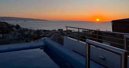 4 Minutos Caminando a la Playa y Vista al Mar