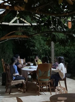 Outdoor dining