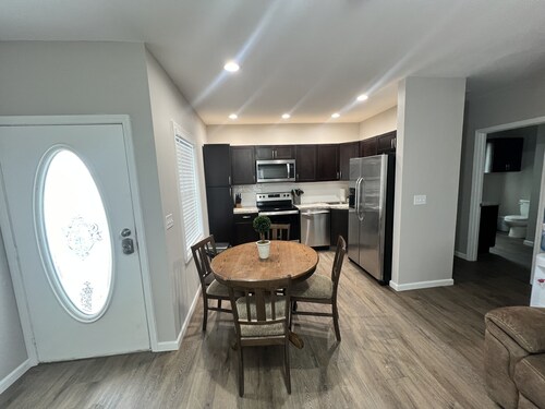 Repurposed Grain Bin Bunkhouse