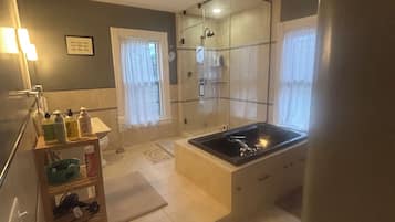 Towels, soap, toilet paper