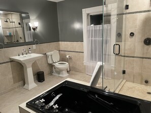 Towels, soap, toilet paper