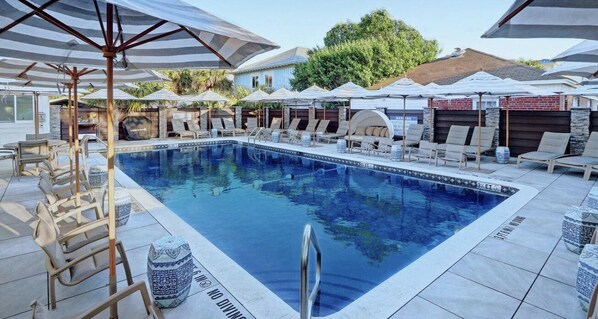 Una piscina climatizada