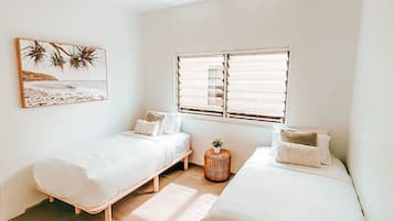 Premium bedding, individually decorated, individually furnished, desk