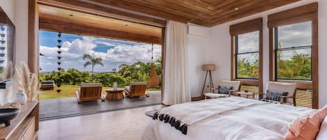 4 habitaciones, tabla de planchar con plancha y cuna de viaje