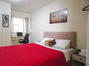 双床房 | 防过敏的被褥、免费 WiFi、床单