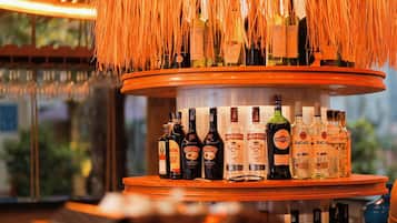 Poolside bar