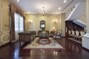 Villa | Living room | LCD TV - Hidden Mansions Saigon Resort (Ho Chi Minh City)