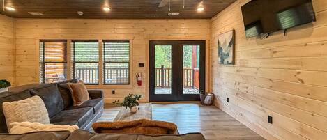 Télévision, cheminée, jeux vidéo