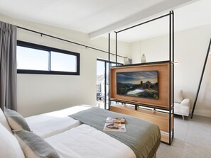 1 chambre, bureau, accès Internet