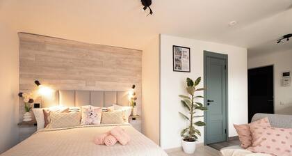 Lovely Studio with delicate touches to deliver the perfect Home Feeling