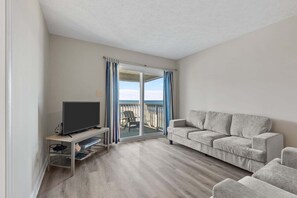 TV, DVD player - 5200-Fun @ Sands, Oceanfront | Kill Devil Hills | Sleeps 4 (Kill Devil Hills)