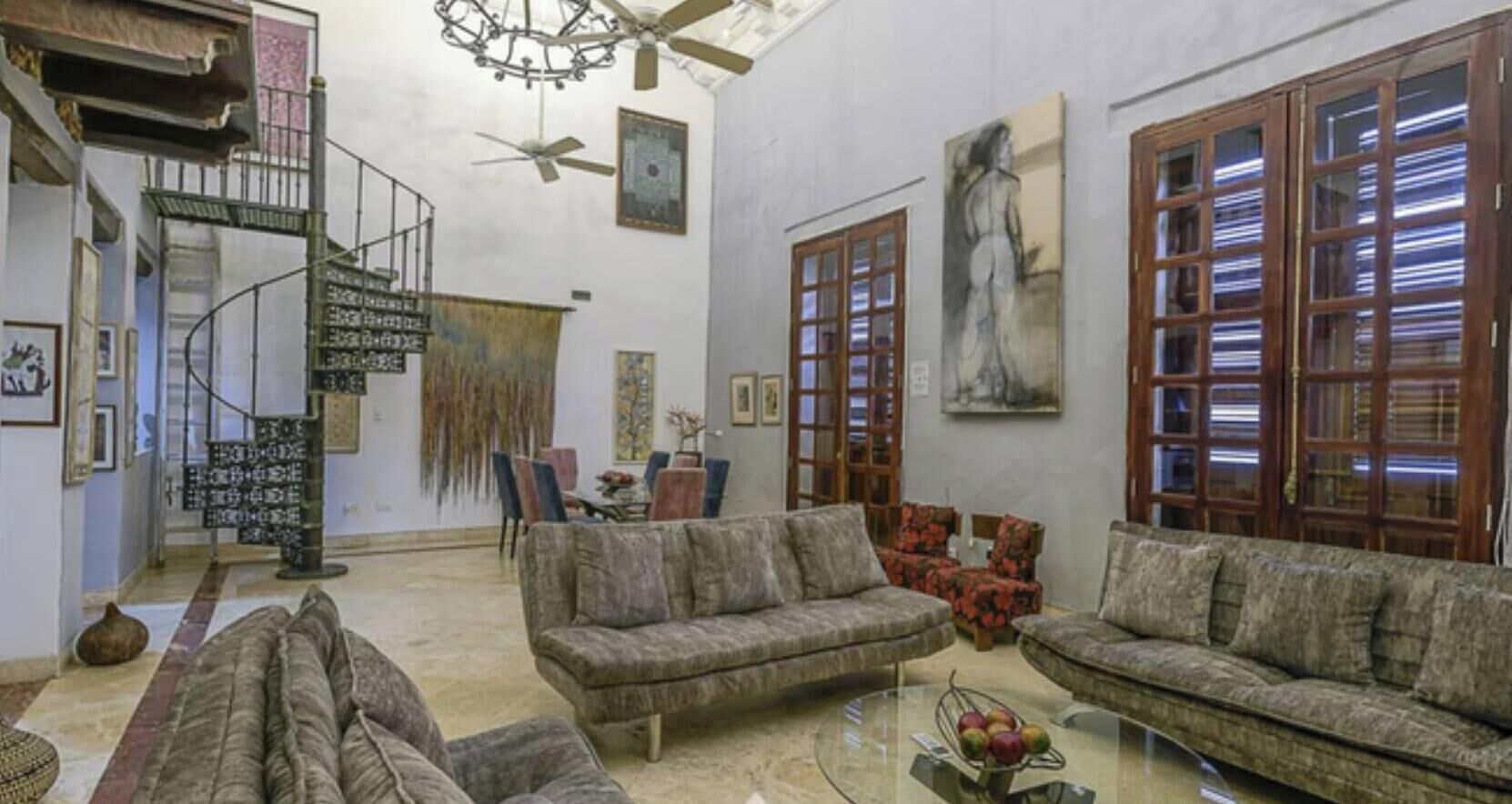 Apartamento, 3 quartos | Sala de estar