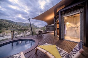 Luxury-Zelt | Terrasse/Patio