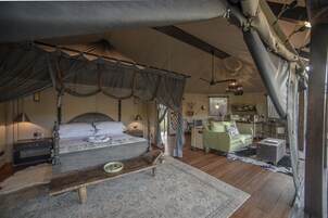 Romantic Tent | 1 bedroom, premium bedding, in-room safe, individually furnished