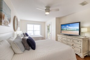 시그니처 코티지, 침실 3개, 발코니, 석호 전망 | 3 개의 침실, 각각 다른 스타일의 인테리어, 각각 다르게 가구 비치, 다리미/다리미판