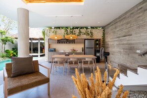 Dining room - Best Selling 2 Bedrooms Villa in Central Seminyak (Seminyak)