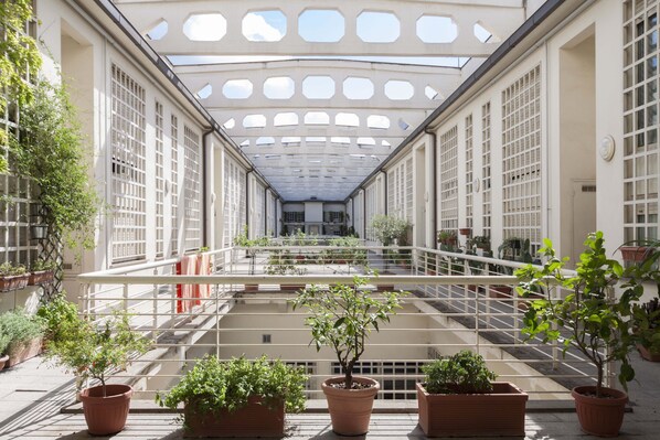 Enceinte de l’hébergement