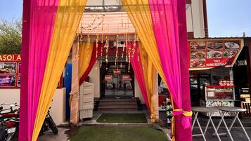 Entrada de l'allotjament