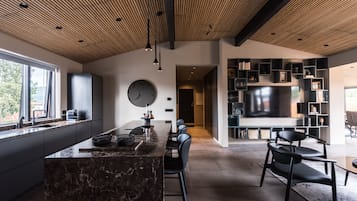 Standard House | Private kitchen | Fridge, espresso maker