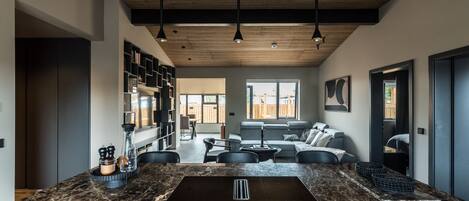 Standard House | Living area | 40-inch LED TV with digital channels