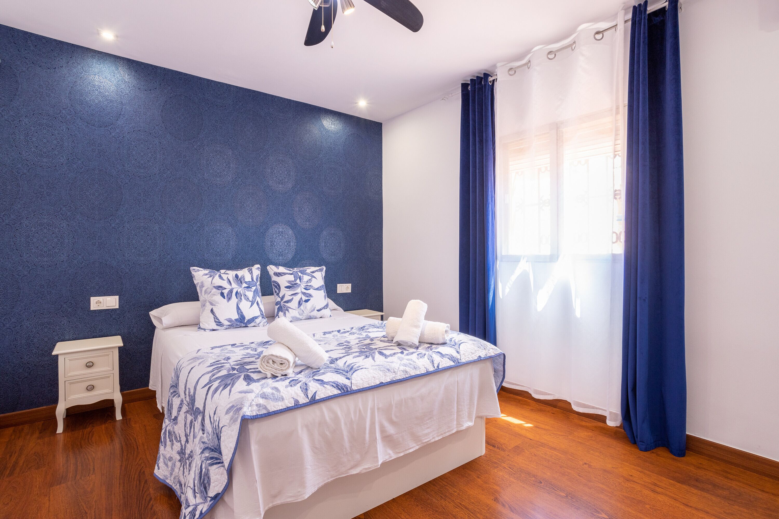 3 bedrooms, iron/ironing board, free WiFi, bed sheets