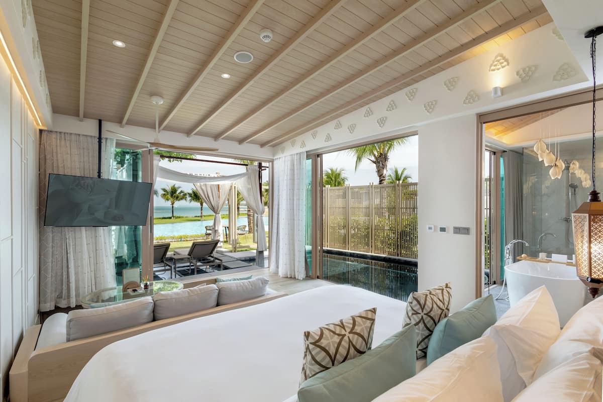Seafront Pool Villa In Love Adult Only | มินิบาร์, โต๊ะทำงาน, ห้องเก็บเสียง, Wi-Fi ฟรี