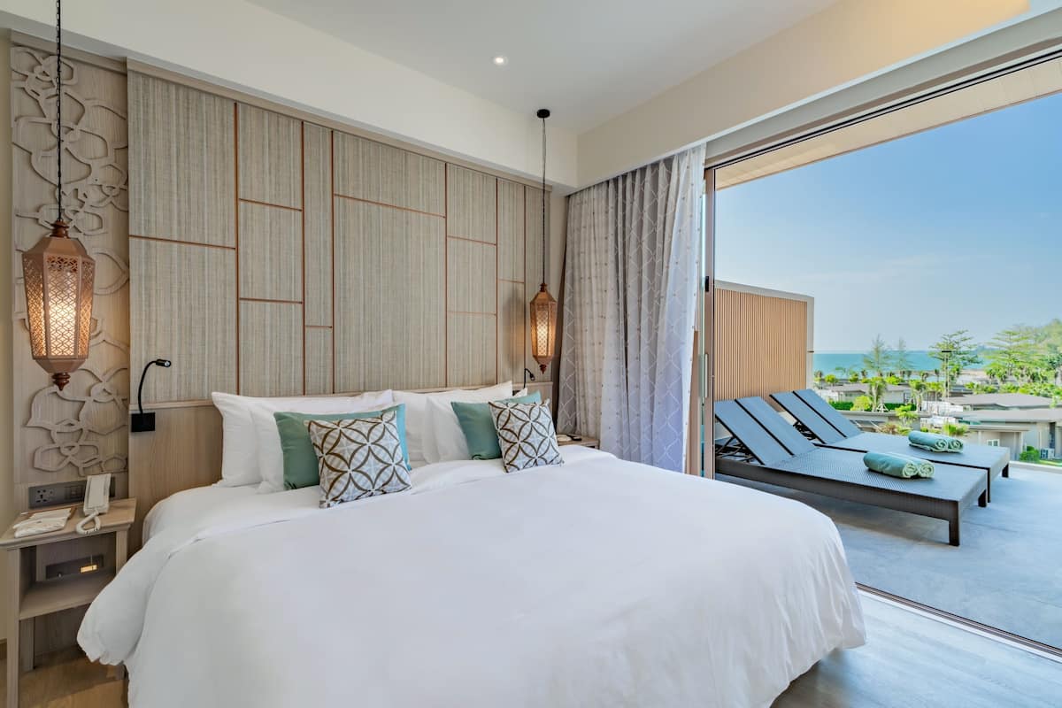 Seaside Two-bedroom Pool Suite | Minibar, desk, soundproofing, free WiFi