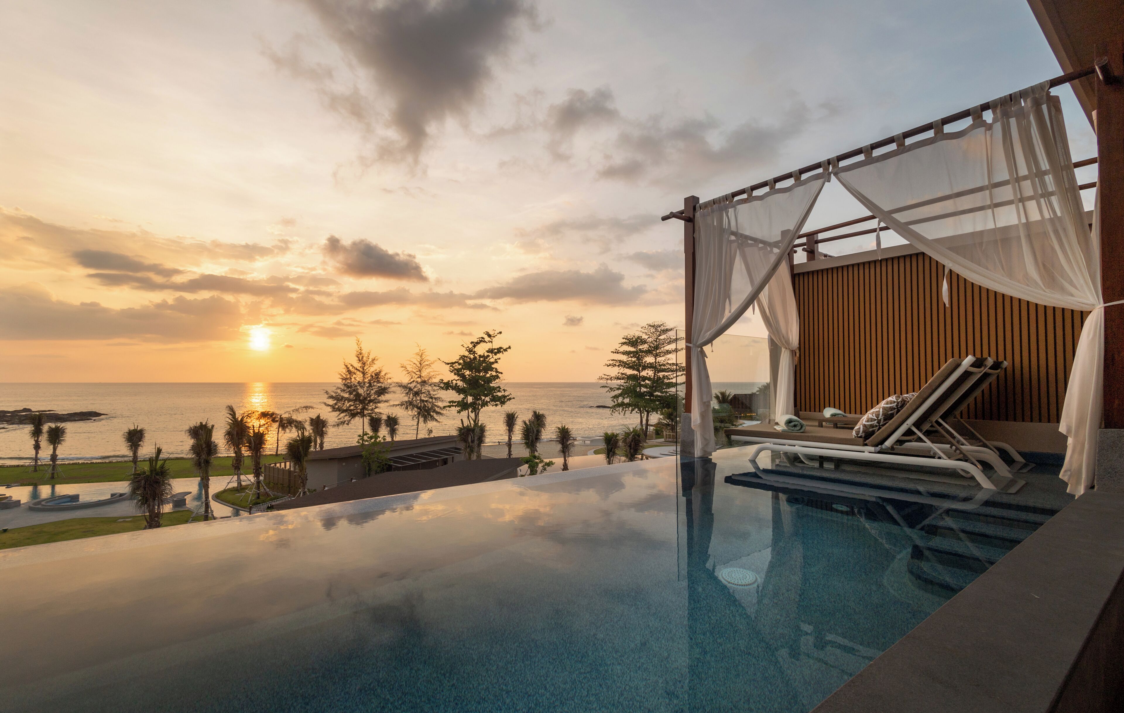 Pemandangan dari properti