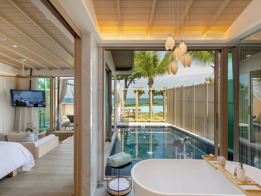 Seafront Pool Villa In Love Adult Only | Minibar, desk, soundproofing, free WiFi