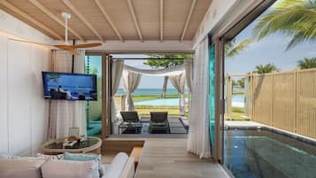 Seafront Pool Villa In Love Adult Only | Minibar, desk, soundproofing, free WiFi