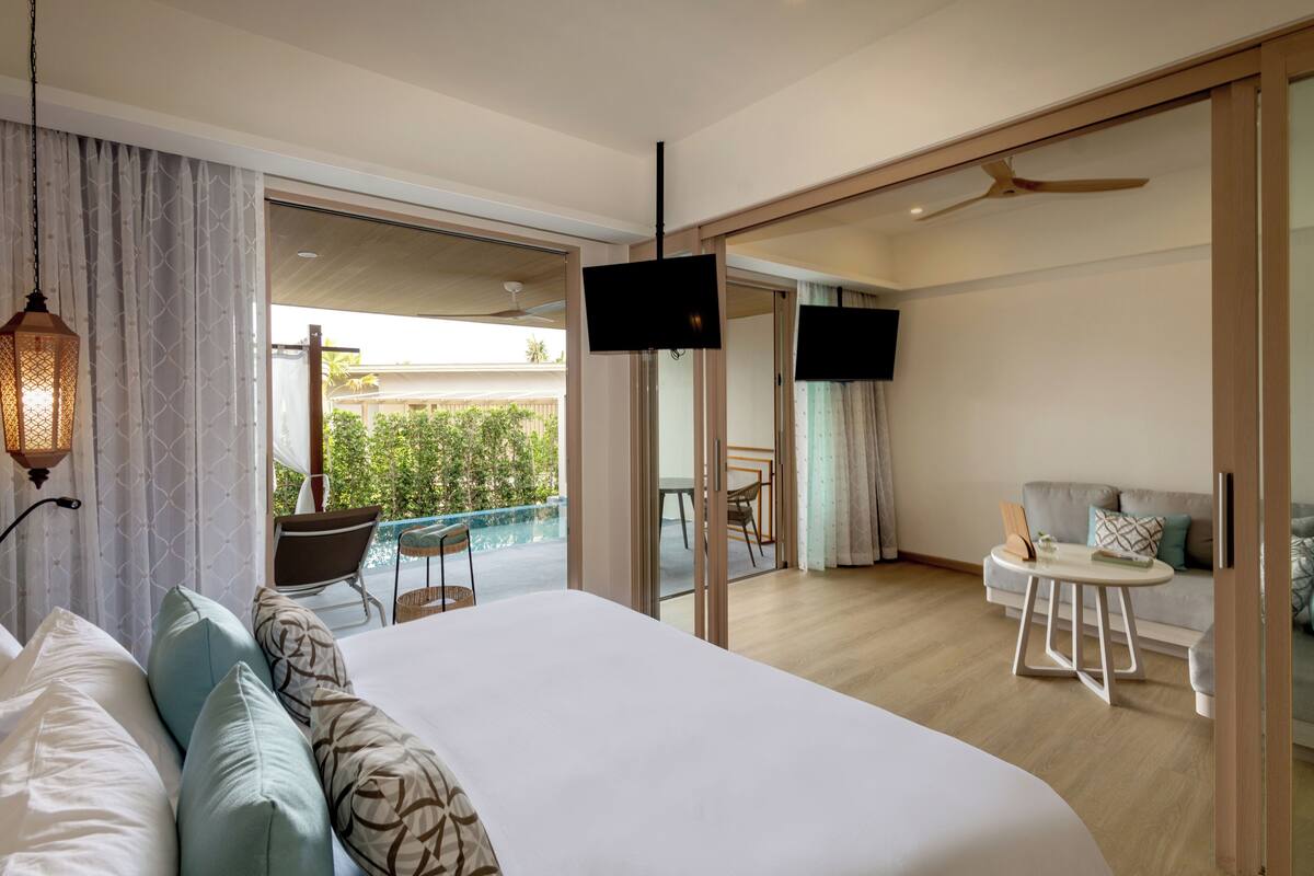 Pool Suite | มินิบาร์, โต๊ะทำงาน, ห้องเก็บเสียง, Wi-Fi ฟรี