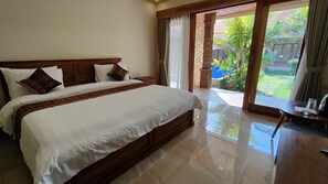 Kamar Deluks | 10 kamar tidur dan seprai premium