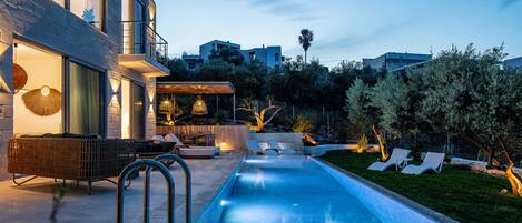 Außenpool, beheizter Pool