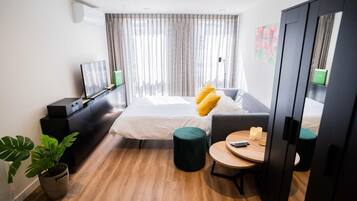 1 Schlafzimmer, Bügeleisen/Bügelbrett, WLAN, Bettwäsche