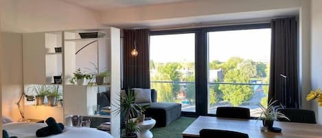 1 chambre, fer et planche à repasser, Wi-Fi, draps fournis