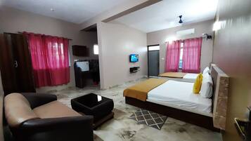 1 habitación, insonorización y ropa de cama