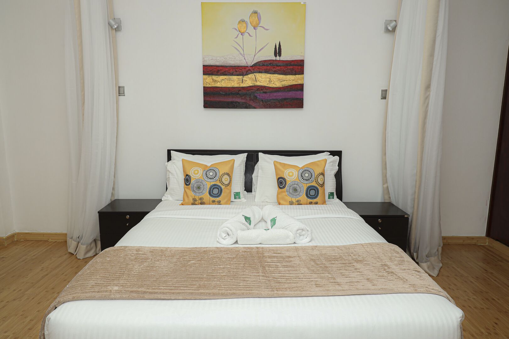 Apartment, 1 Bedroom | In-room safe, laptop workspace, iron/ironing board, free WiFi